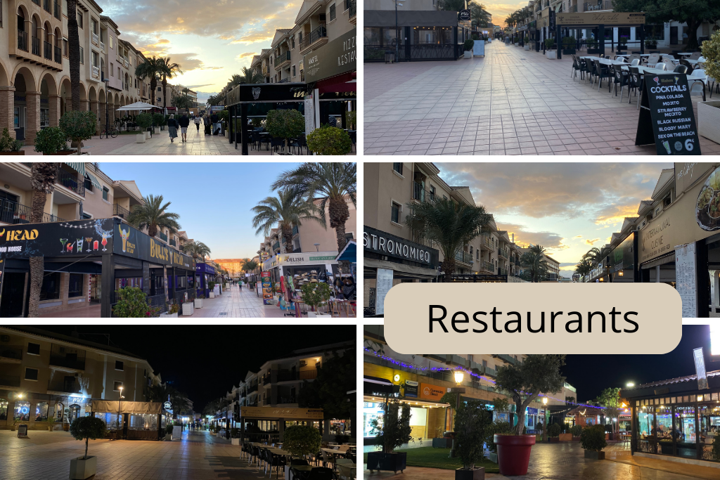 Restaurants Los Alcazares
