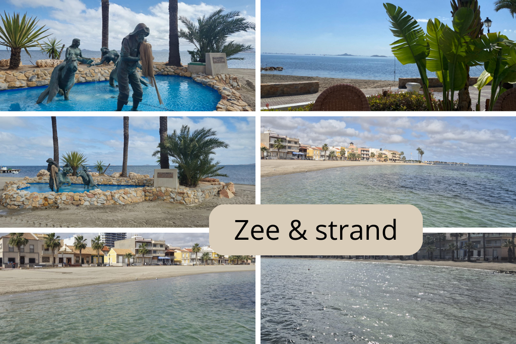 Zee en strand Los Alcazares